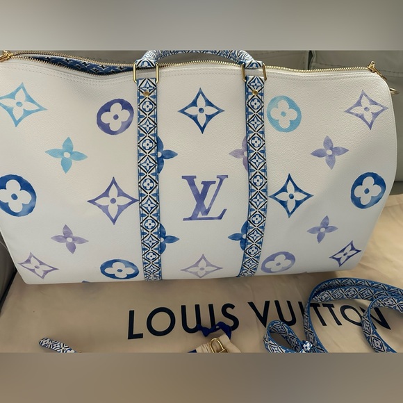 Limited Edition Louis Vuitton By the Pool Keepall 50 NEW - Picture 7 of 12